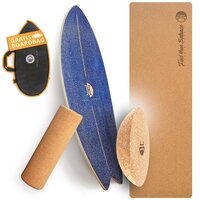 *Deal of the Year - Balance Board Set Ocean Rocker Blue*
