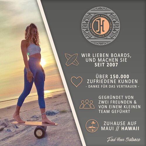 Deal of the Year Balanceboard Set SURF ROSEWOOD