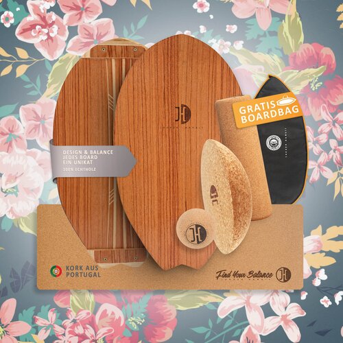 Deal of the Year Balanceboard Set SURF ROSEWOOD