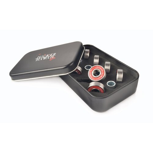 JUCKER HAWAII Longboard Rodamientos ABEC 9 Rojo + Spacer