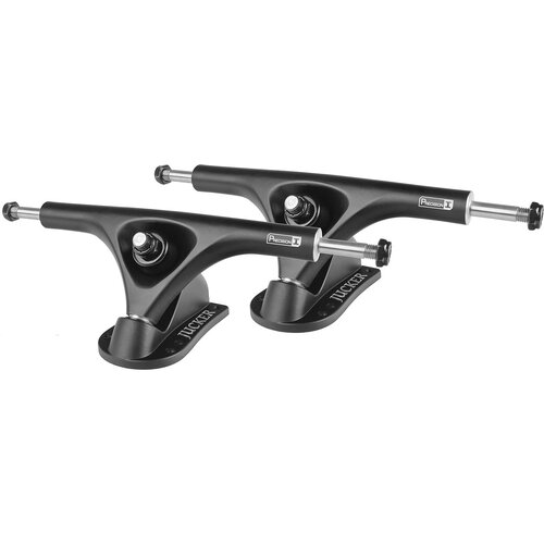 JUCKER HAWAII Ejes de Longboard Set PRECISION ONE Negro Mate 