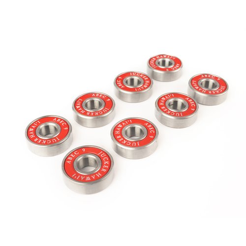 JUCKER HAWAII Longboard Rodamientos ABEC 9 Rojo