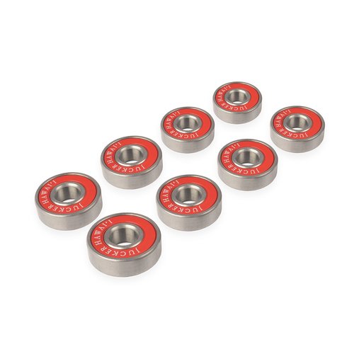 JUCKER HAWAII Longboard Skateboard Rodamientos ABEC 7 Rojo