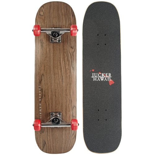 JUCKER HAWAII Skateboard NUHA Silver Complete